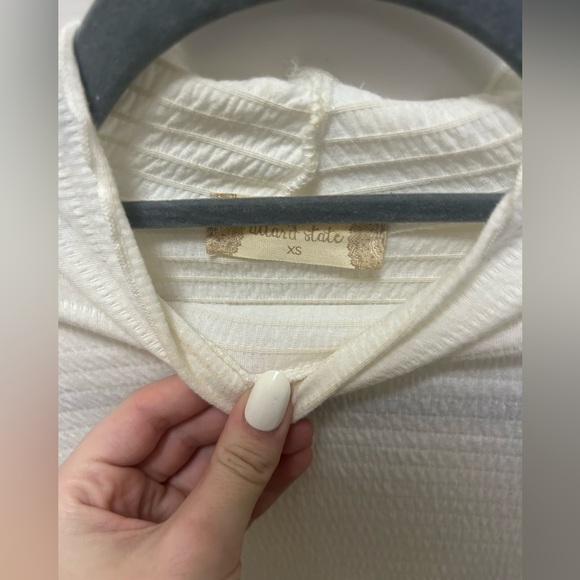 XS Altar’d State Ribbed Layering Shirt - Picture 3 of 3